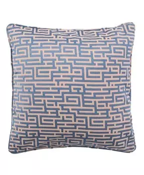 Подушка Басма 20х20 дюймов Safavieh, синий