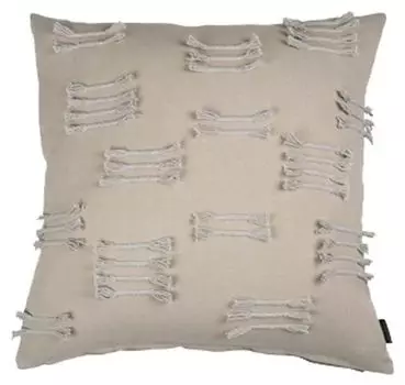 Подушка - Бежевый - Хлопок - Шарики из волокна - 45 x 45 см - С рисунком Blyco Textil Group BV