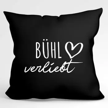 Подушка Bhl in love, подушка, идея подарка, сувенир, наволочка на день рождения, Рождество Hellweg Druckerei