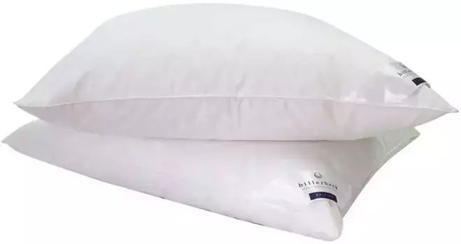 Подушка Billerbeck из гусиного пера "Джинни 15 80х80 см, белый