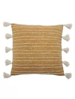 Подушка Bloomingville Emely aus Gelb aus Baumwolle, желтый