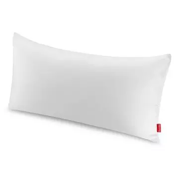 Подушка Blumtal - подушка для шеи с регулируемым наполнителем - 100% микрофибра, можно стирать при температуре до 95 градусов - регулируемая по высоте подушка с окантовкой - для спокойного сна, белый