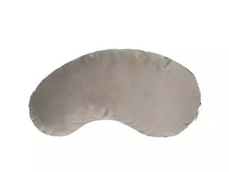 Подушка боб ок. 25х45 см с наполнителем темно-серого цвета "Samt&Sonders" 100% полиэстер beties