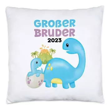 Подушка «Большой Брат 2023» для новорожденных, братьев и сестер, семейная любовь, безопасность, гордость малыша Hey!Print