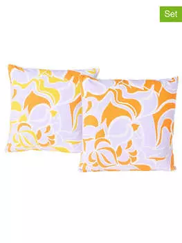 Подушка Boltze, цвет lila/gelb/orange