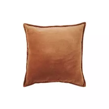 Подушка BUTLERS из хлопка VELVET Д 45 x Ш 45см, коричневый