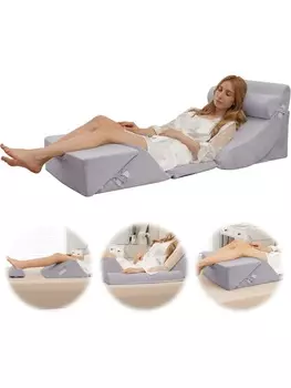 Подушка COSTWAY, серый