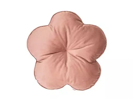 Подушка-цветок старые розовые beties "Samt&Sonders" beties 100% полиэстер