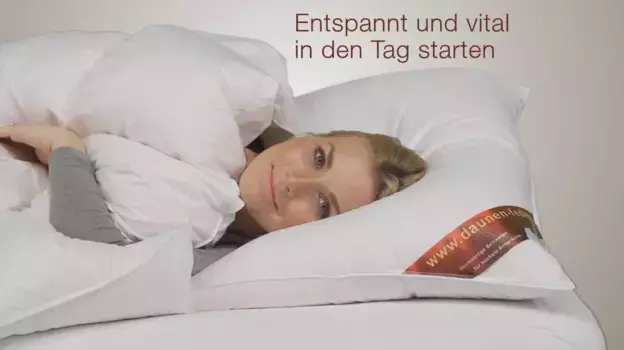 Подушка Daunen-federn.de, белый