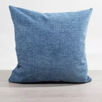 Подушка декор из Lysel - синий Бискра 48х48 полиацетилен полиэстер хлопок чехол на подушку декоративная подушка