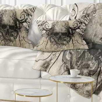 Подушка декоративная Designart, синий