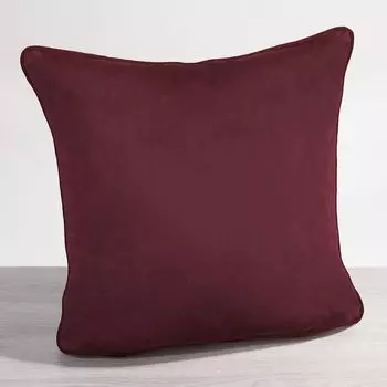 Подушка декоративная красная Prentiss 48x48, чехол на подушку из полиэстера, декоративная подушка Lysel