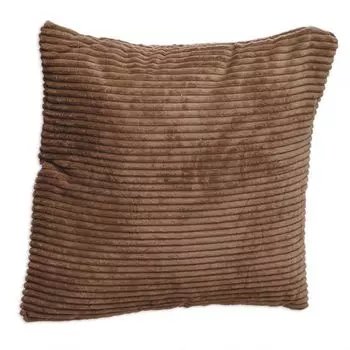 Подушка декоративная с наполнителем 42х42см LEBENSwohnART, коричневый
