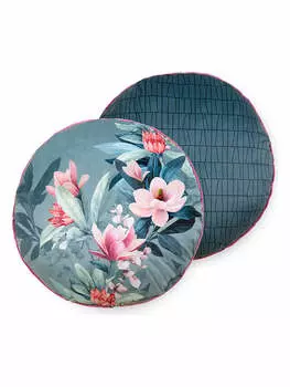 Подушка Descanso, цвет petrol/bunt