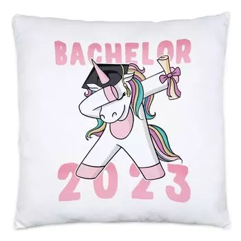 Подушка для бакалавра 2023 с наполнителем в виде лошади-единорога, подарок на выпускной Dab, крутая юмористическая идея подарка Hey!Print