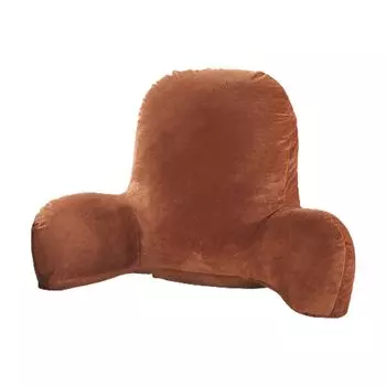 Подушка для чтения Супермягкая износостойкая подушка для спинки из полиэстера с подлокотником для домашнего кофе Размеры: M Stuttg