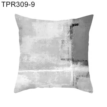 Подушка для дивана с геометрическим абстрактным принтом в виде дома, подушка, украшение района-TPR309-9 Stuttg