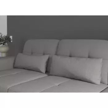 Подушка для дивана sit&more «Baviene», комплект из 2 подушек для почек, серебряный