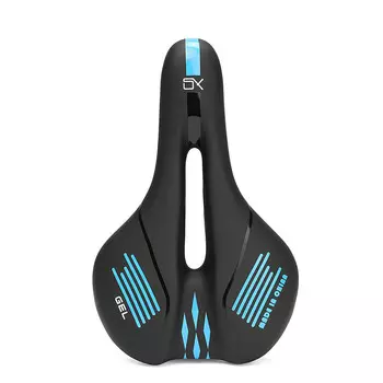 Подушка для горного велосипеда SHENGXIN, губка, седельная сумка для велосипеда, подушка для езды, утолщенная синяя