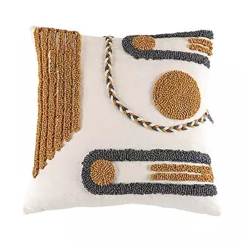 Подушка для губ с геометрическим узором, предметы домашнего обихода, хлопковая подушка для дивана, скамейки, наволочка для гостиной 4 Stuttg, мультиколор