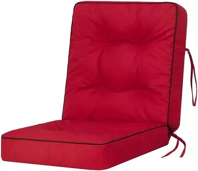 Подушка для качелей Подушка для скамейки Венера Садовая подушка Качели Подушки для скамейки Подушки Голливудские качели скамейка ? 50 x 110 x 10 см красный Hobbygarden