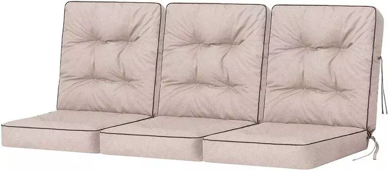 Подушка для качелей Подушка для скамейки Венера Садовая подушка Качели Подушки для скамейки Подушки Подушки для качелей Голливудские качели скамейка? 180 x 110 x 10 см? Зеленый луг Hobbygarden, бежевый