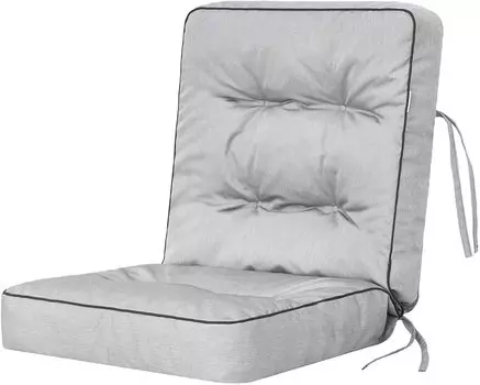 Подушка для качелей Подушка для скамейки Venus Садовая подушка Подушки для качелей Подушки для скамейки Подушки для скамейки Hollywood Качели серые 120 x 110 x 10 см Hobbygarden, серый