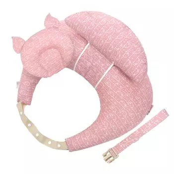 Подушка для кормления ребенка, подушка для сна и питья, опора для детского стульчика, цвет: розовый Qugou GmbH