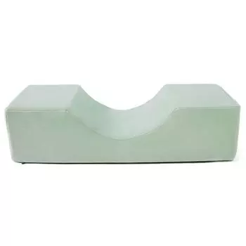 Подушка для красоты, эргономичный изогнутый дизайн, мебельные компоненты, пена с эффектом памяти, хорошая прочность, тяговая подушка для салона красоты, зеленый цвет Stuttg