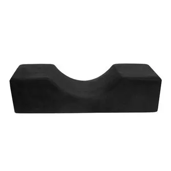 Подушка для красоты, эргономичный изогнутый дизайн, мебельные компоненты, пена с эффектом памяти, хорошая прочность, тяговая подушка для салона красоты, черный Stuttg