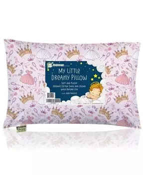 Подушка для малышей с наволочкой, подушка для сна для маленьких детей Keababies, розовый