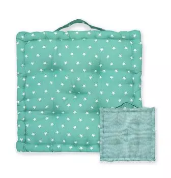 Подушка для мебели из ротанга SC, подушка для удобного сиденья, подушка для садовой мебели стеганая с мягким наполнителем, подушка для улицы, подушка для стула из ротанга с стегой 50х50 см со спинкой - пепельно-серый Haus und Deko