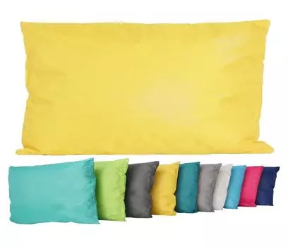 Подушка для отдыха на открытом воздухе JACK, декоративная подушка 30x50 см с наполнителем, водонепроницаемая подушка для сиденья, садовый стул, эффект лотоса, цвет: желтый