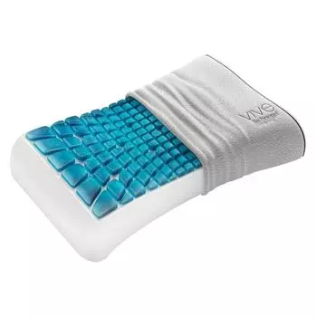 Подушка для поддержки шеи Centa Star Technogel Vive Anatomic Curve I размер 42x66/13 см I цвет белый I чистый полиуретан