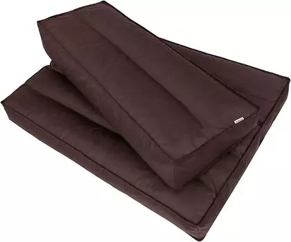 Подушка для поддона Подушки для поддонов Tomek подушки для садовой мебели подушки для эко-мебели матрас спинка сиденья 120 x 82 x 12 см коричневый в клетку Hobbygarden