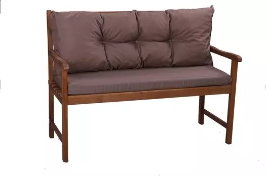 Подушка для садовой скамьи 160 x 50 x 50 коричневый | Подушка сиденья подушка скамейки | Подушка для садовой скамейки | Голливудская подушка для качелей | Подушки сидений и спинки | Подушка для скамейки | Сетгарден Setgarden