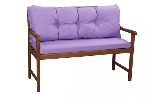 Подушка для садовой скамейки 160 x 50 x 50 светло-фиолетовый | Подушка сиденья подушка скамейки | Подушка для садовой скамейки | Голливудская подушка для качелей | Подушки сидений и спинки | Подушка для скамейки | Сетгарден Setgarden