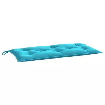 Подушка для садовой скамейки vidaXL бирюзовый 100x50x7 см, ткань Оксфорд