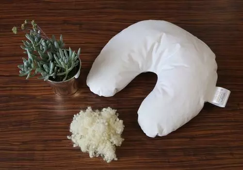 Подушка для шеи Relax Wellness поддержка шеи шерсть мериноса овечья шерсть 100% шерсть Betten Hofmann