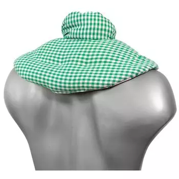 Подушка для шеи с воротником-стойкой зеленого и белого цвета, льняная подушка - подушка для шеи, теплая подушка - очень удобный грелка для шеи Giraffenland