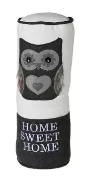 Подушка для шеи сова Home Sweet Home подушка для поддержки шеи детская подушка декоративная подушка ок. 38x13 см антрацит Haus und Deko