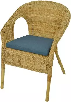 Подушка для сиденья Amarehome, набор из 4 фетровых подушек для стула, 40 см AMPO, синий