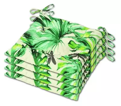 Подушка для сиденья AMPO, подушка для стула, подушка для стула, набор из 4 подушек, подушки для сиденья, 36 х 36 см