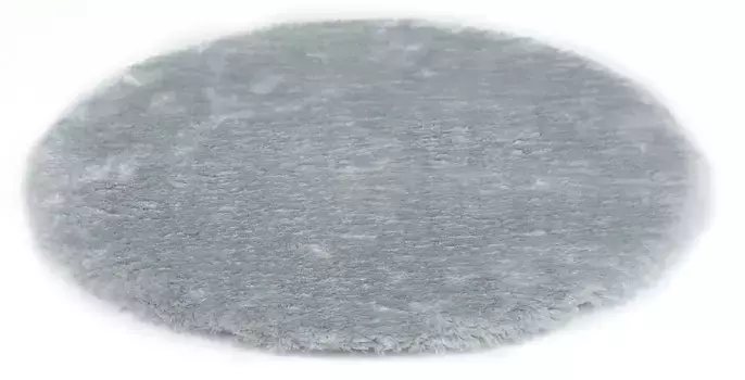 Подушка для сиденья Andiamo "подушка для сиденья из искусственного меха ягненка", искусственный мех, круглая, 40 см, также в наборе из 4 шт 40х40 см, светло-серый