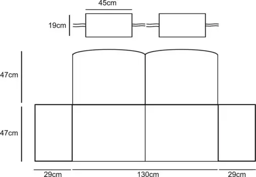 Подушка для сиденья Ferocity, красный