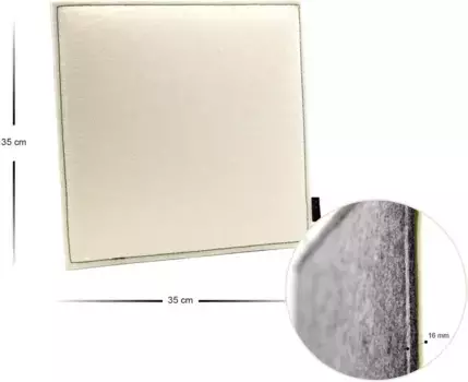 Подушка для сиденья Luxflair