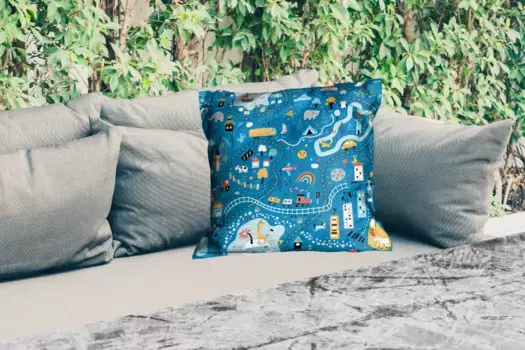 Подушка для сиденья MuchoWow, цвет Bunt