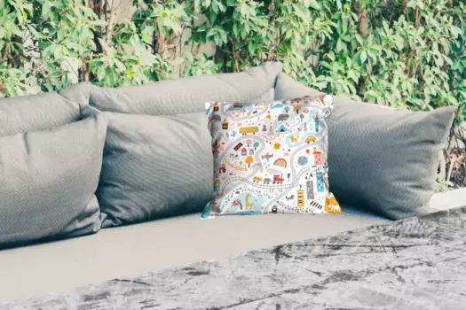 Подушка для сиденья MuchoWow, цвет Bunt