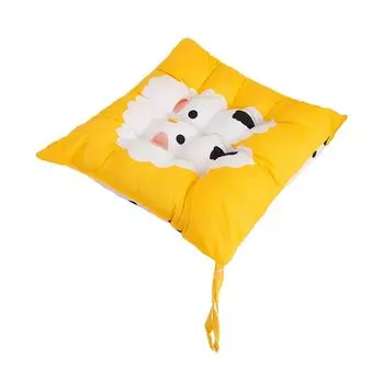 Подушка для сиденья с клетчатым узором, защитная квадратная подушка для стула, мягкая подушка для домашнего офиса, подушка для ягодиц для гостиной-кофе Stuttg, мультиколор