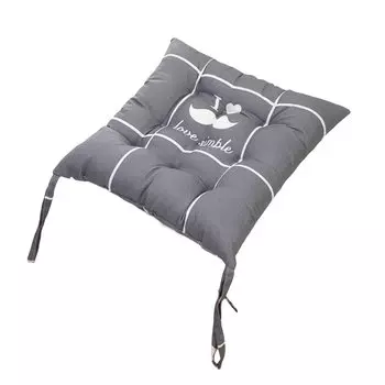 Подушка для сиденья с высоким отскоком, удобный цветочный принт для стула, подушка для сиденья для дома-L, размеры: 45 см Stuttg, мультиколор